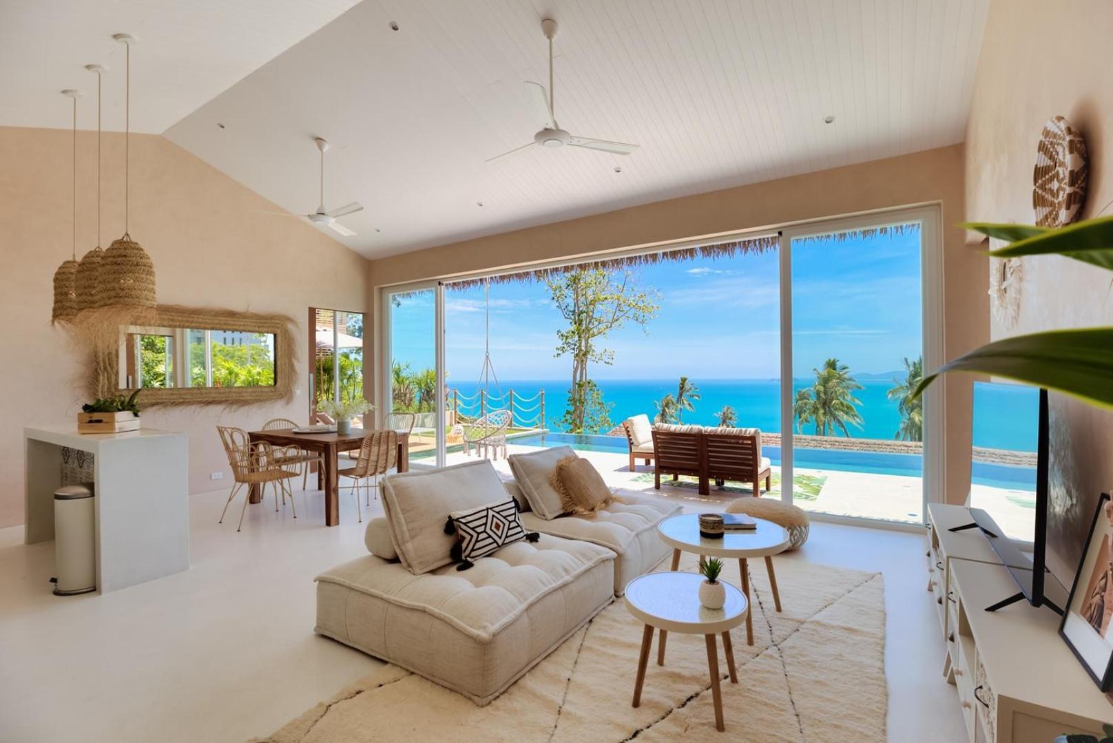 Tropical Seaview Villa With Pool Ko Samui Exterior foto